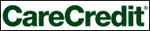 Logo with words in green saying Care Credit