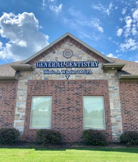 Schedule a dentist appointment view of the front of Monte A. Wheeler's dentist office